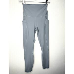 Lululemon Gray High-Rise Pocketed Pants 4